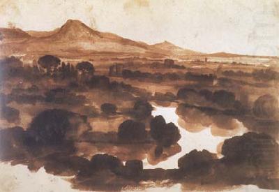 Claude Lorrain View from Monte Mario (mk17) china oil painting image
